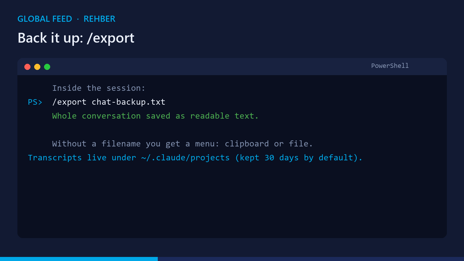 /export