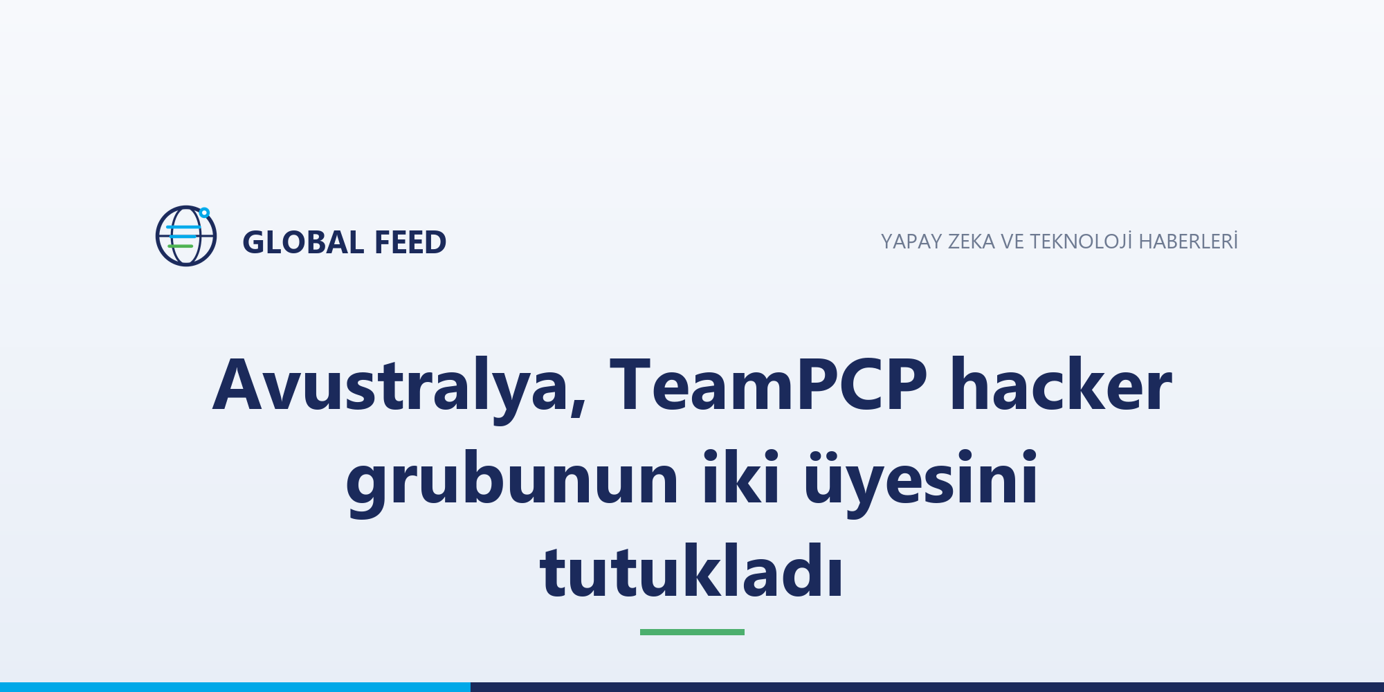 Avustralya, TeamPCP hacker grubunun iki üyesini tutukladı