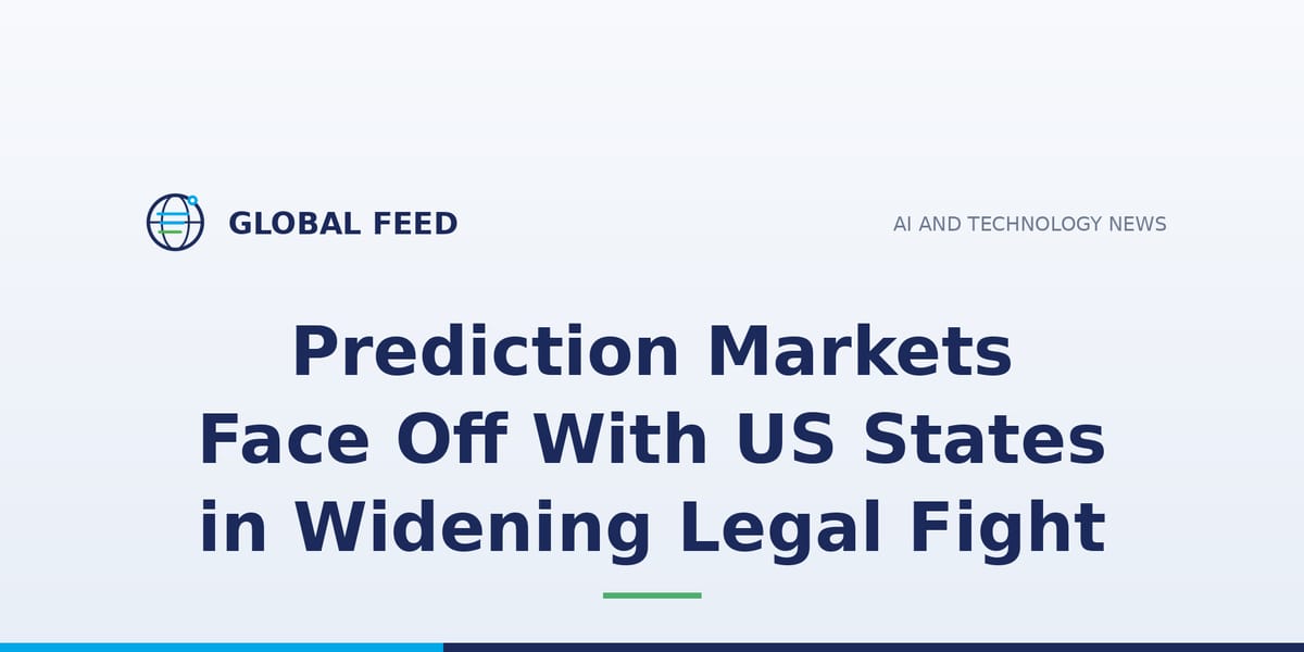 Prediction Markets Face Off With US States in Widening Legal Fight