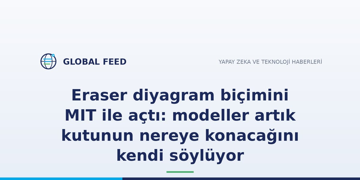 Eraser diyagram biçimini MIT ile açtı: modeller artık kutunun nereye konacağını kendi söylüyor