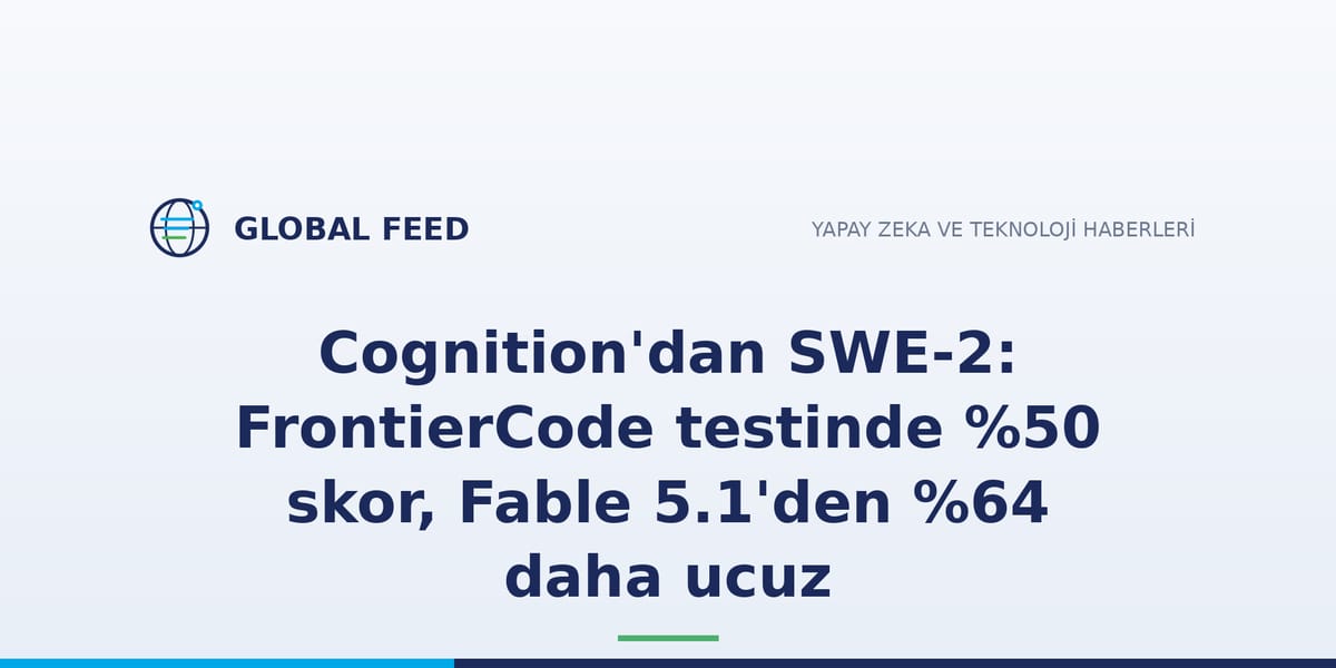 Cognition'dan yeni kodlama modeli: rakibinin ucte biri fiyatina
