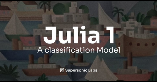 Supersonic Labs' Julia-1 is a small open decision model that runs on a CPU or in the browser