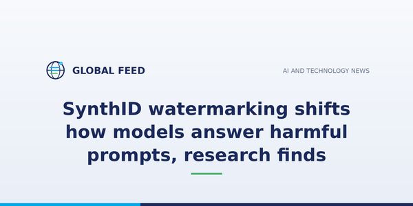 SynthID watermarking shifts how models answer harmful prompts, research finds