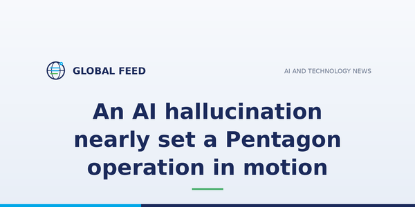 An AI hallucination nearly set a Pentagon operation in motion