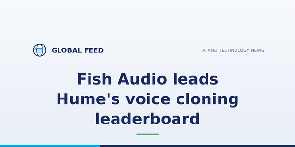 Fish Audio leads Hume's voice cloning leaderboard
