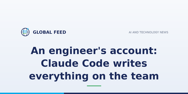 An engineer's account: Claude Code writes everything on the team