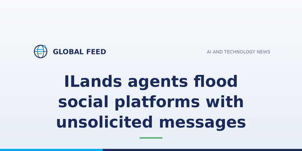 iLands AI agents flood social platforms with spam